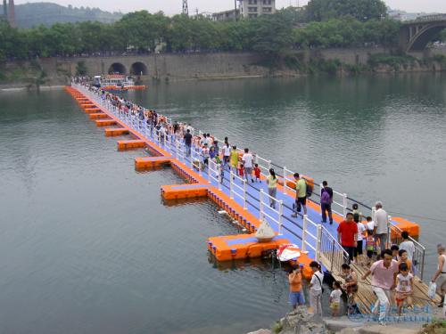 江西永州浮桥