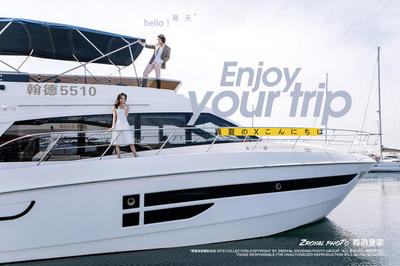 大连网红拍摄路线 豪华游艇、酒店住宿与产品包邮一站式体验