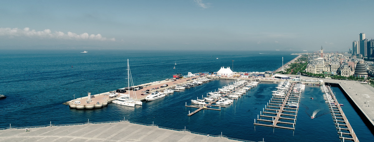 大连钻石港湾东港游艇码头 滨海休闲新地标